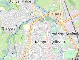 Restaurant auf Karte