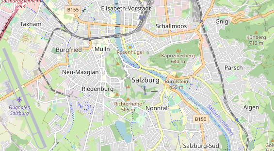 Restaurant auf Karte