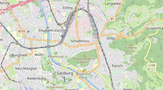 Restaurant auf Karte