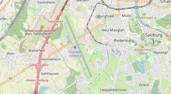 Restaurant auf Karte