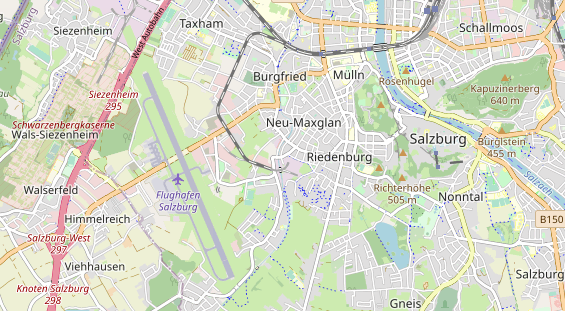 Restaurant auf Karte