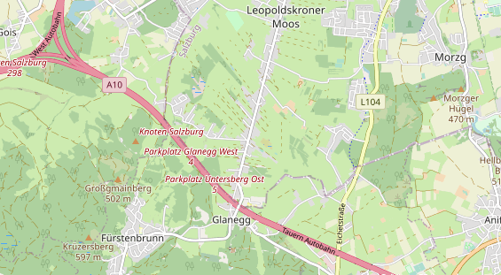 Restaurant auf Karte