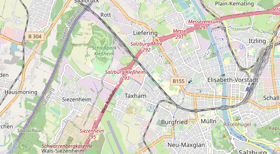 Restaurant auf Karte