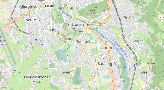 Restaurant auf Karte