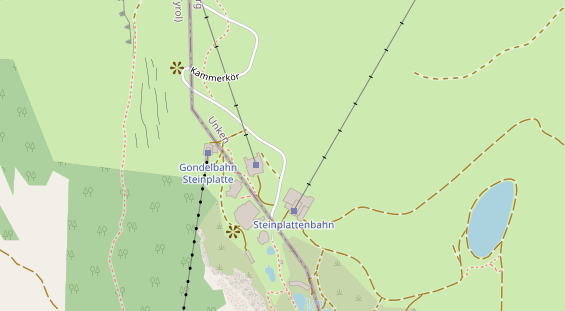 Restaurant auf Karte