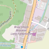 Restaurant auf Karte