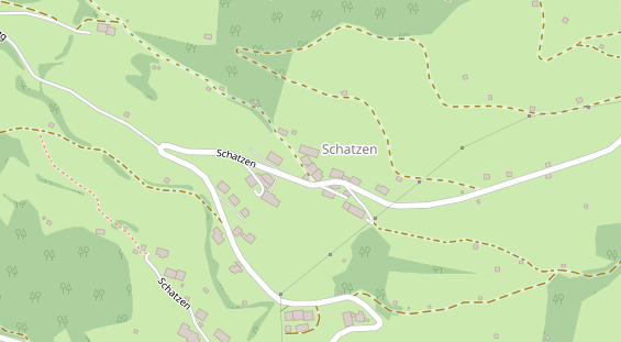 Restaurant auf Karte