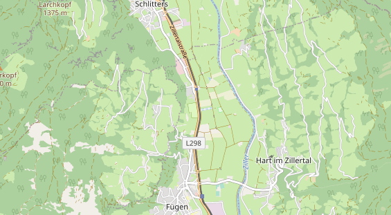 Restaurant auf Karte