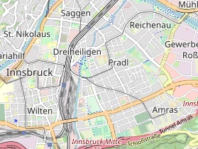 Restaurant auf Karte