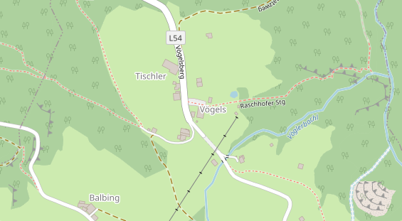 Restaurant auf Karte