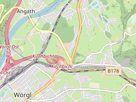 Restaurant auf Karte