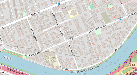 Restaurant auf Karte