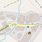 Restaurant auf Karte