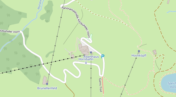 Restaurant auf Karte