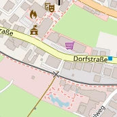 Restaurant auf Karte