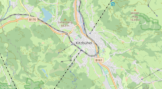 Restaurant auf Karte