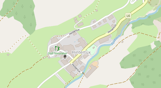 Restaurant auf Karte