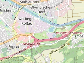 Restaurant auf Karte