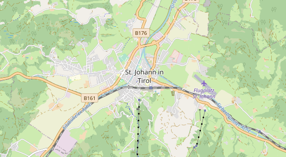 Restaurant auf Karte