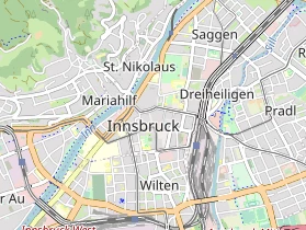 Restaurant auf Karte