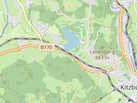 Restaurant auf Karte