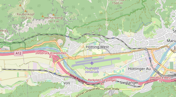 Restaurant auf Karte