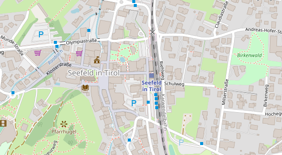 Restaurant auf Karte