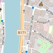 Restaurant auf Karte