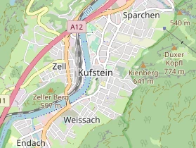 Restaurant auf Karte