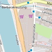 Restaurant auf Karte
