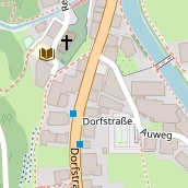 Restaurant auf Karte
