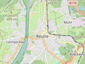 Restaurant auf Karte