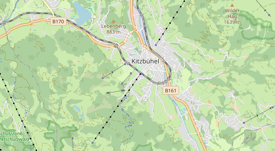 Restaurant auf Karte