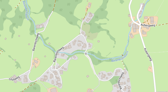 Restaurant auf Karte