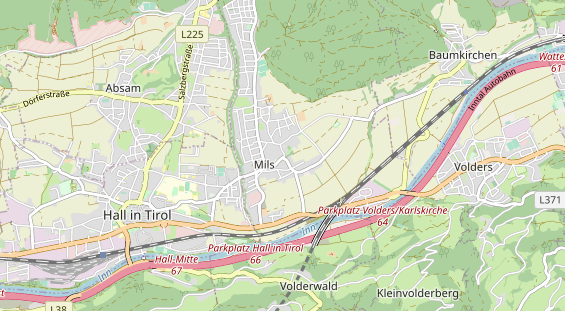 Restaurant auf Karte