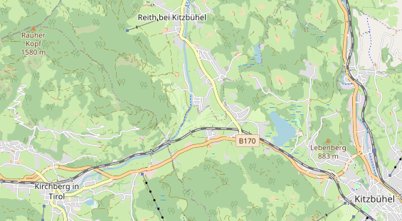 Restaurant auf Karte