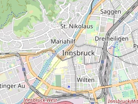 Restaurant auf Karte