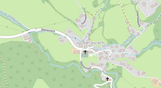 Restaurant auf Karte