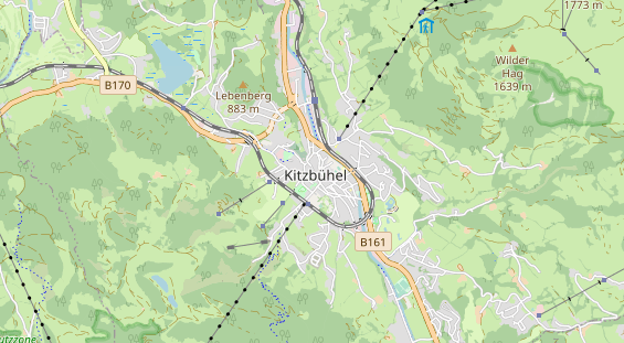 Restaurant auf Karte