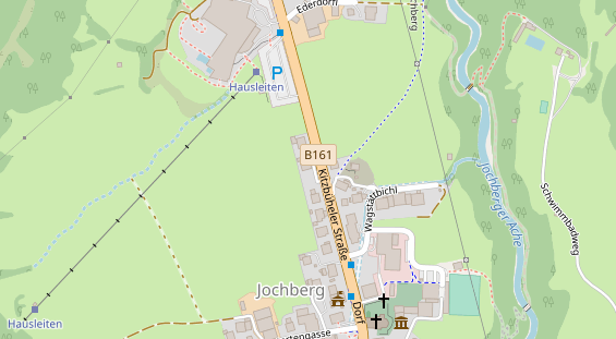 Restaurant auf Karte