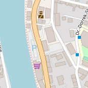 Restaurant auf Karte