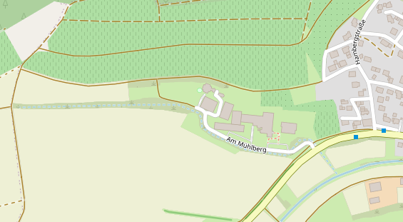 Restaurant auf Karte