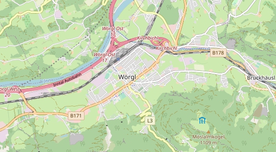 Restaurant auf Karte