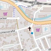 Restaurant auf Karte