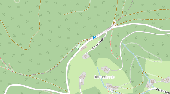 Restaurant auf Karte