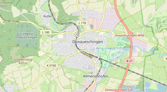 Restaurant auf Karte