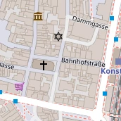 Restaurant auf Karte
