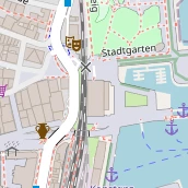 Restaurant auf Karte