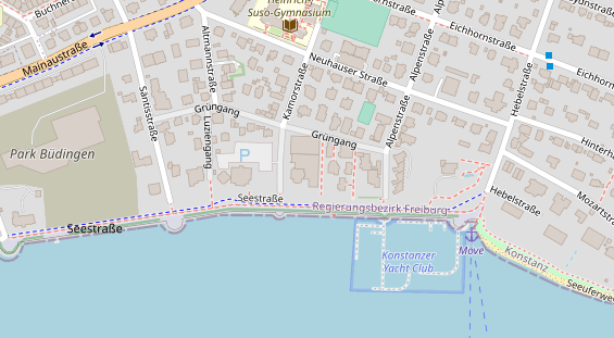 Restaurant auf Karte