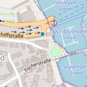 Restaurant auf Karte